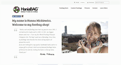 Desktop Screenshot of haniabag.com